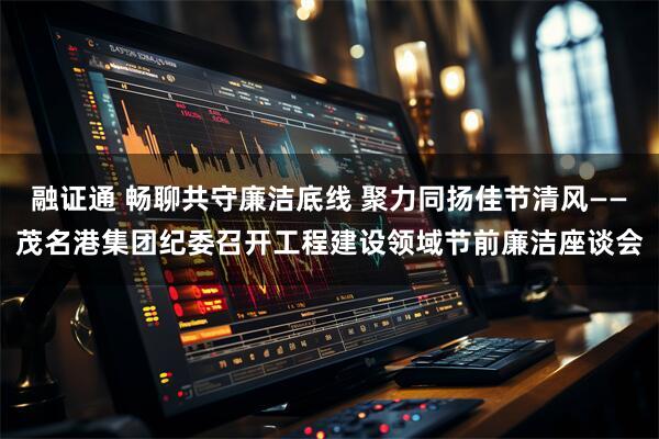 融证通 畅聊共守廉洁底线 聚力同扬佳节清风——茂名港集团纪委召开工程建设领域节前廉洁座谈会